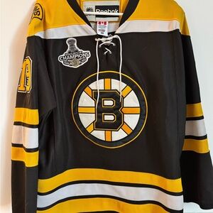 Reebok Boston Bruins Hockey Jersey